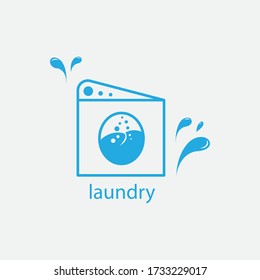 washing machine water line illustration icon. vector design