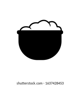 Washing place, home icon. Design template vector illustration