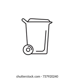 Washing powder box icon on white background