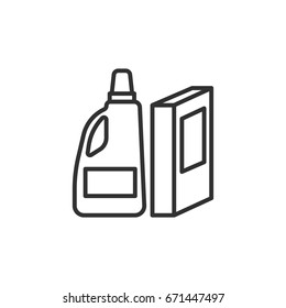 Washing powder and conditioner for laundry