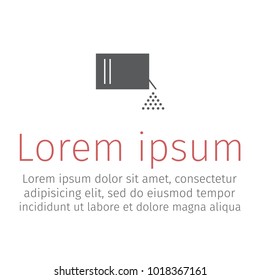 Washing powder icon