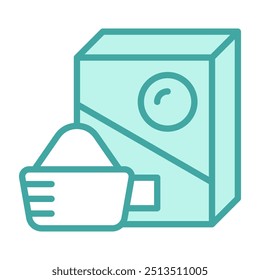 Washing Powder Icon Element For Design