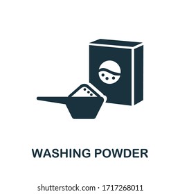 Washing Powder icon. Simple illustration from laundry collection. Creative Washing Powder icon for web design, templates, infographics and more