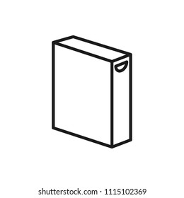 washing powder vector icon