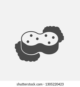 Washing sponge icon