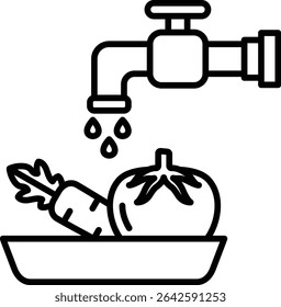 Washing vector icon. Can be used for printing, mobile and web applications.