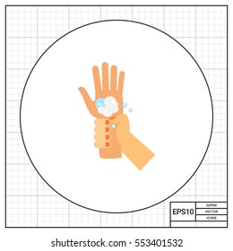 Washing Wrists Icon