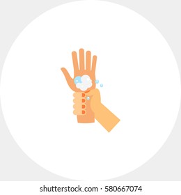 Washing Wrists Icon