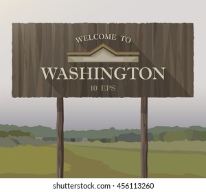 Washington billboard