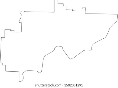 Washington county map in ohio state