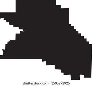 washington county map in oregon state