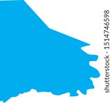 washington County map in Pennsylvania state