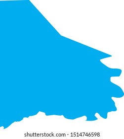 washington County map in Pennsylvania state