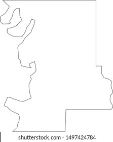 washington county map in state of mississippi