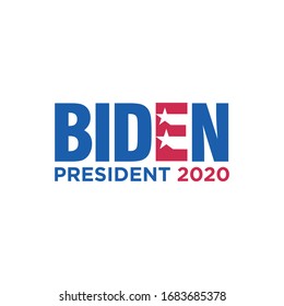 Washington DC, November 2020: Joe Biden Vector Logo. Election Symbol. President Campaign Icon.