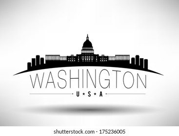 Washington DC Skyline Design