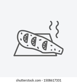 Washington icon line symbol. Isolated vector illustration of  icon sign concept for your web site mobile app logo UI design.