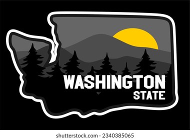 Washington state with beautiful view