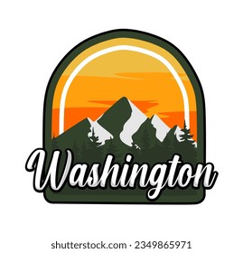 Washington state with beautiful view