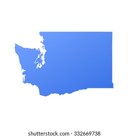 Washington State Border,map