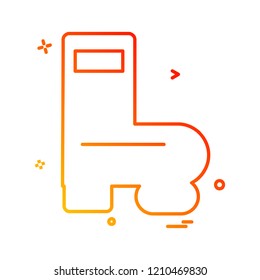 Washroom icon design vector 