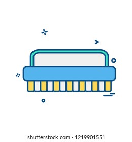 Washroom icon design vector