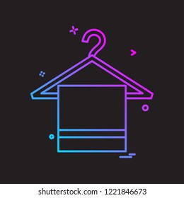 Washroom icon design vector