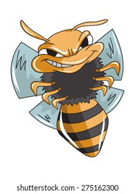 Wasp Stock Vector (Royalty Free) 275162300 | Shutterstock