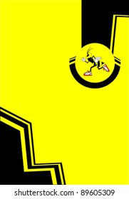 Wasp background design