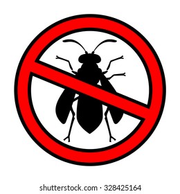 Wasp Bee Hornet vector illustration - set of household pests in pure style