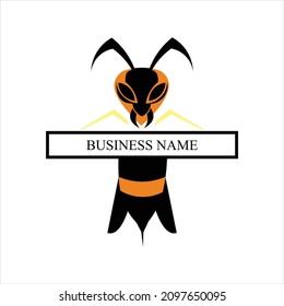 Wasp Concept illustration vector template. Suitable for Creative Industry, Multimedia, entertainment, Educations, Shop, and any related business