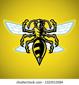 wasp hornet mascot