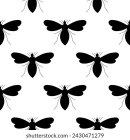 Wasp icon. Flying colored striped insect. Production of healthy eco honey. Spring, summer period. Wings, legs. Hand drawn vector illustration. pattern, seamless , background, wallpaper black white