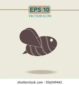 wasp icon vector. logo