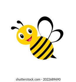 Wasp vector. Cute cartoon character.