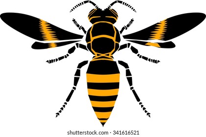 Wasp, vector icon svg