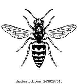 wasp vector realistic line icon on white background
Vector line icon animal, wildlife