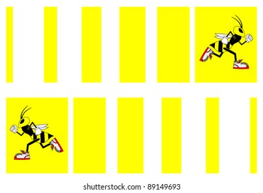 Wasps run