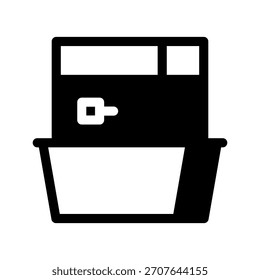 Wastafel-Symbol, Vektorsymbol, Entwurfsgrafik