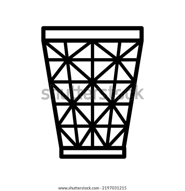 Waste Basket Icon Trendy Vector Design Stock Vector (Royalty Free) 2197031215 Shutterstock