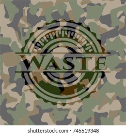Waste camo emblem
