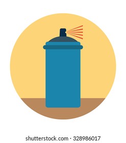 
Waste Container Colored Vector Illustration
