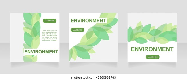 Plantilla de diseño de banners web del proceso de eliminación de desechos. Volante vectorial con espacio de texto. Cartel publicitario con espacio de copia personalizado. Cartel promocional imprimible para publicidad. Diseño gráfico