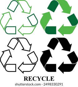 waste Ecology icon set. Environment, Eco friendly set of icon in fill and line style. Editable Colorful Nature icons set isolated on white background.