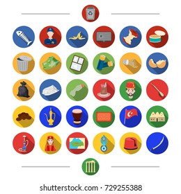 Waste, ecology, nature and other web icon in cartoon style.Turkey, attributes, tourism, icons in set collection.