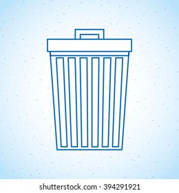 waste icon design 