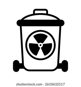 Waste Icon Element for Design