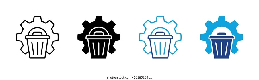 Waste Icon Element For Design
