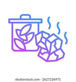 Elemento De Ícone De Desperdício Para Design