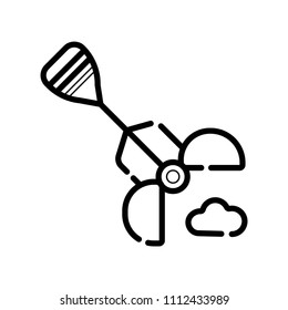 Waste icon vector